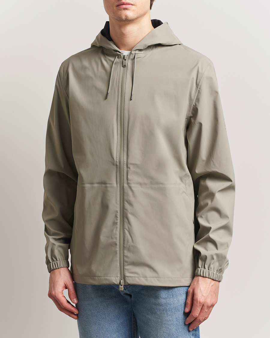 Men | Coats & Jackets | RAINS | Suva Hooded Waterproof Jacket Drift