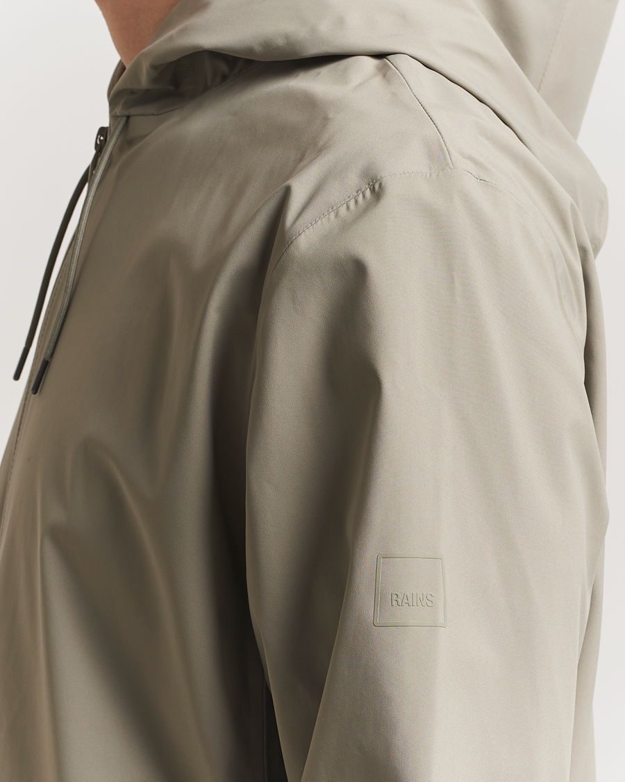 Men | Coats & Jackets | RAINS | Suva Hooded Waterproof Jacket Drift