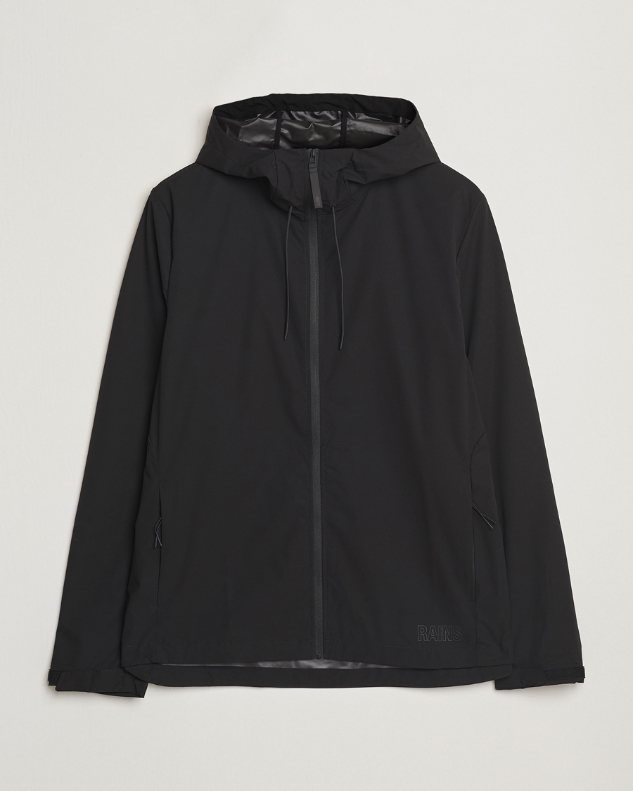 Men | Coats & Jackets | RAINS | Mito Lightweight Hooded Jacket Black