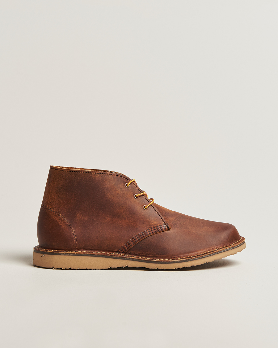 Men | Boots | Red Wing Shoes | Weekender Chukka Copper Rough/Though Leather