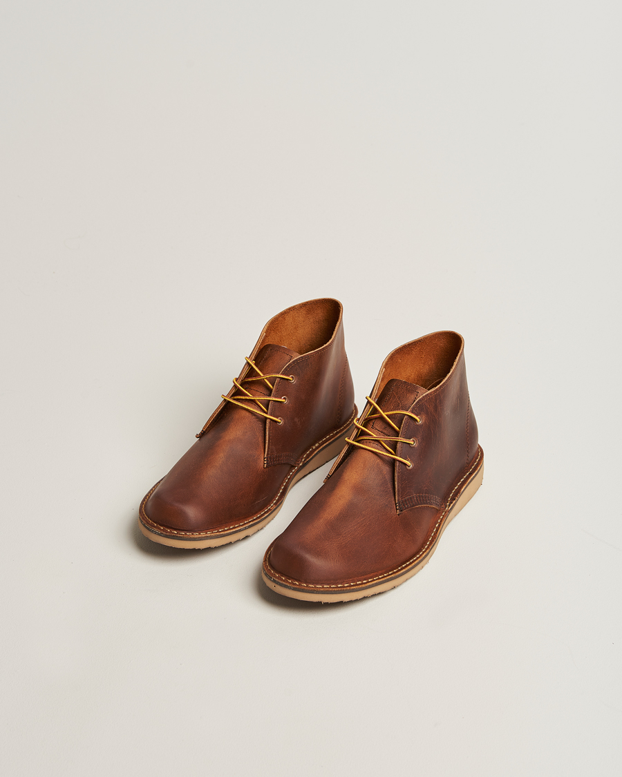Men | Boots | Red Wing Shoes | Weekender Chukka Copper Rough/Though Leather