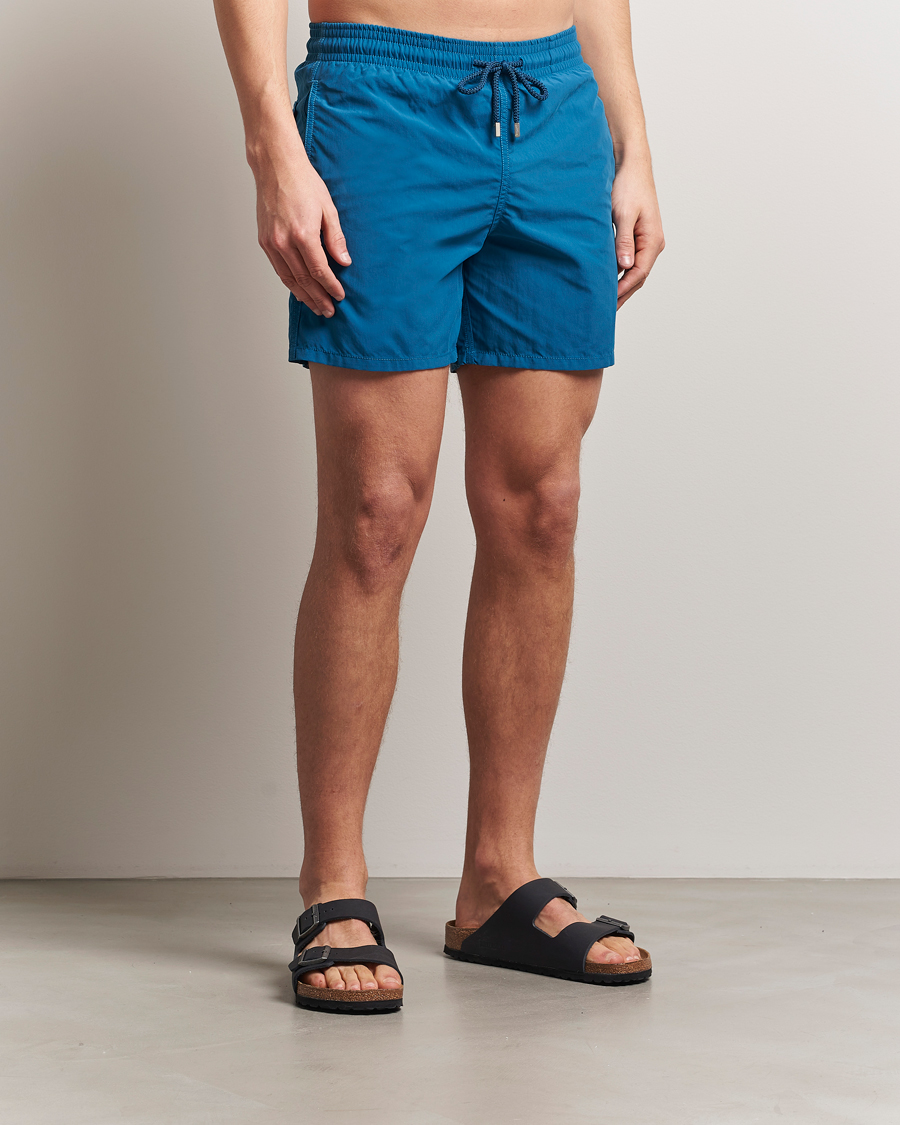 Men | Swimwear | Vilebrequin | Moorea Swimshorts Paon
