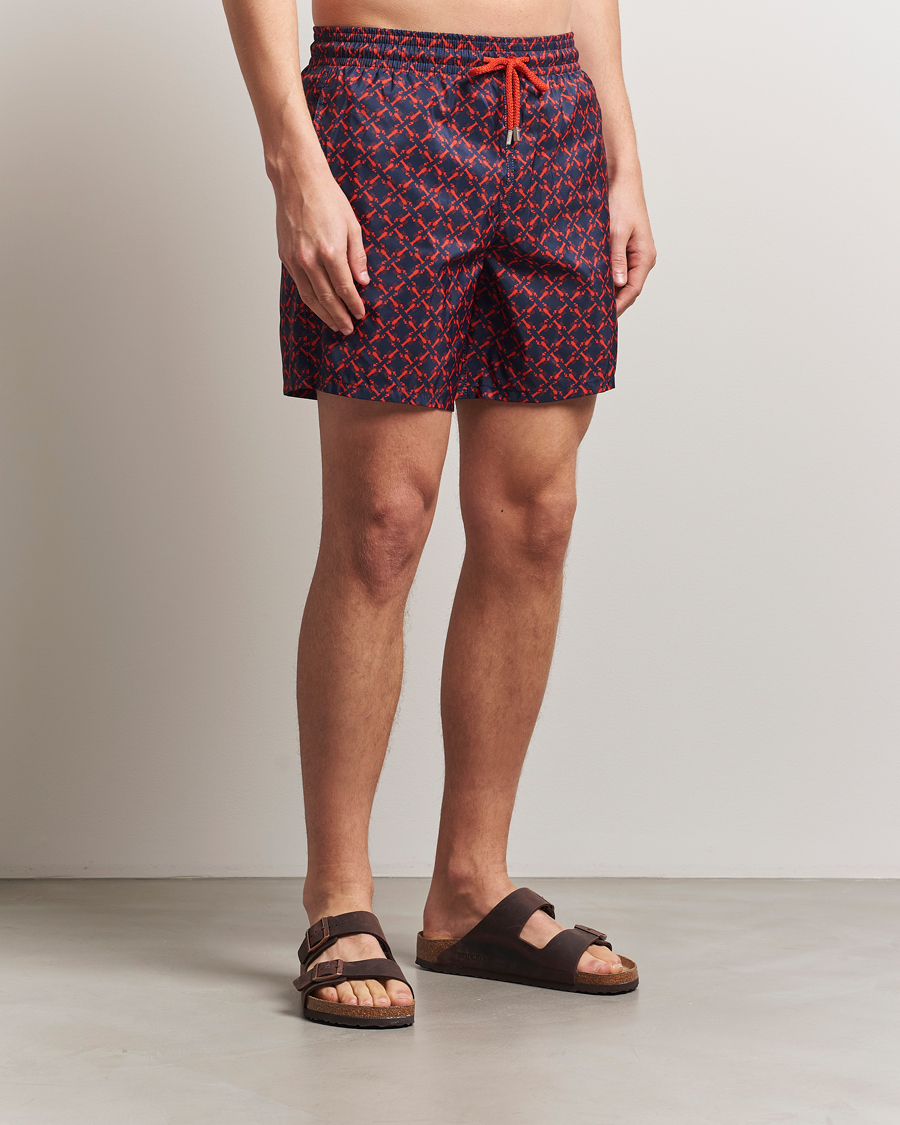 Men | Swimwear | Vilebrequin | Mahina Swimshorts Bleu Marine