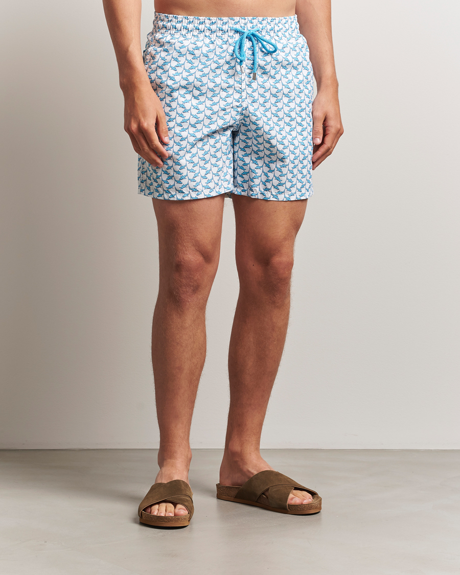 Men | Swimwear | Vilebrequin | Moorea Swimshorts Blanc