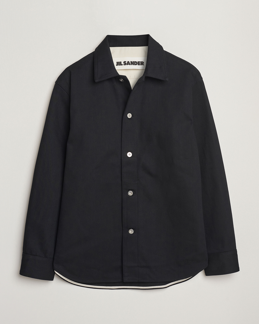Men | Coats & Jackets | Jil Sander | Denim Shirt Jacket Black