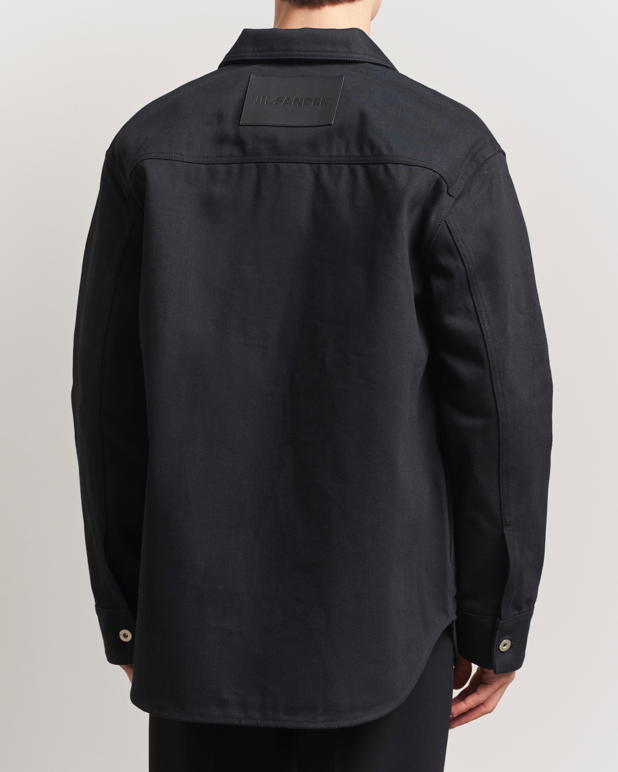 Men | Coats & Jackets | Jil Sander | Denim Shirt Jacket Black