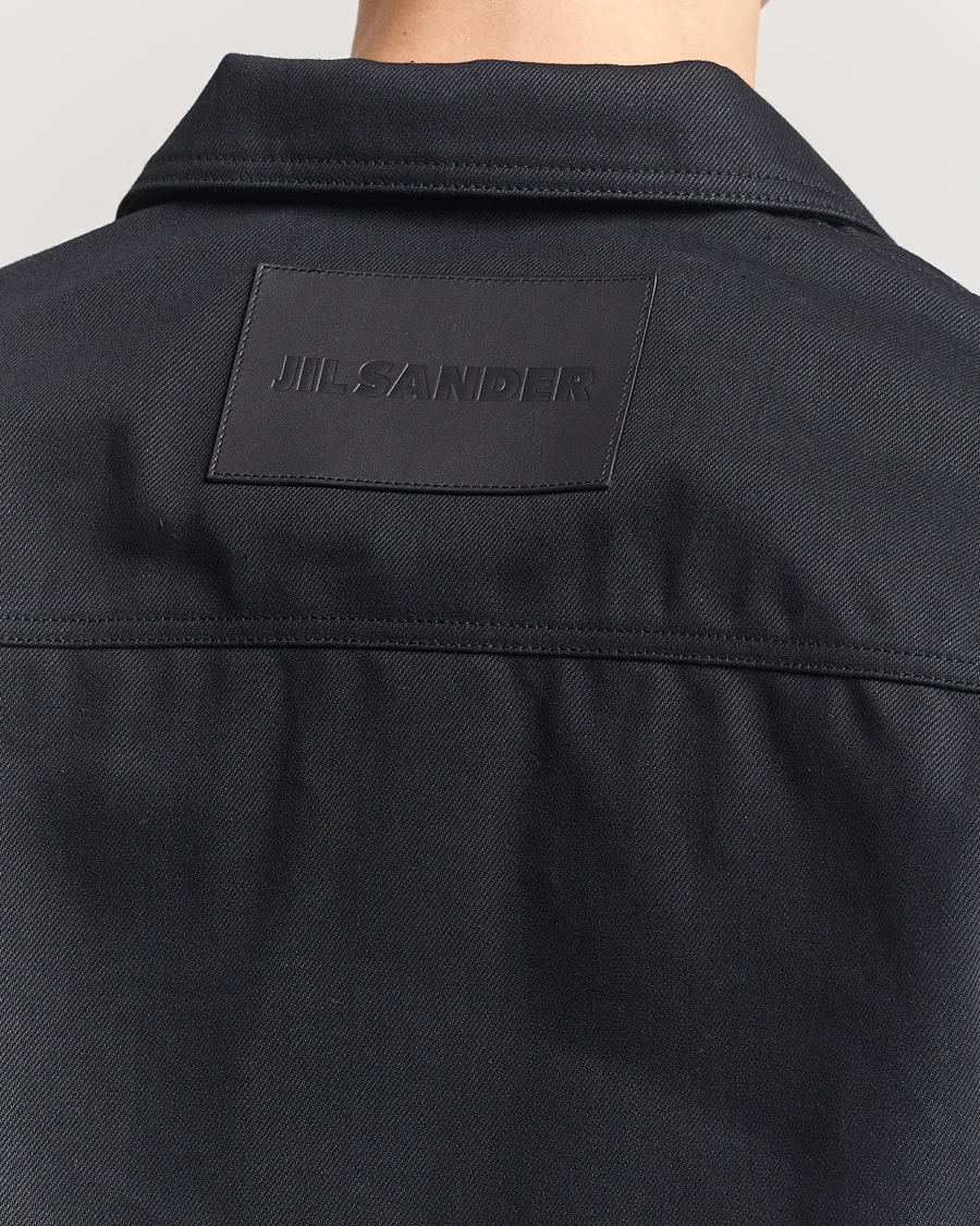 Men | Coats & Jackets | Jil Sander | Denim Shirt Jacket Black