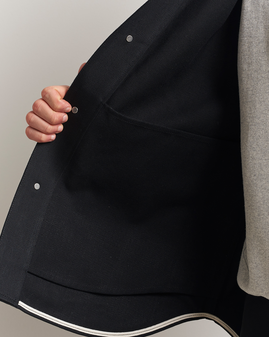 Men | Coats & Jackets | Jil Sander | Denim Shirt Jacket Black