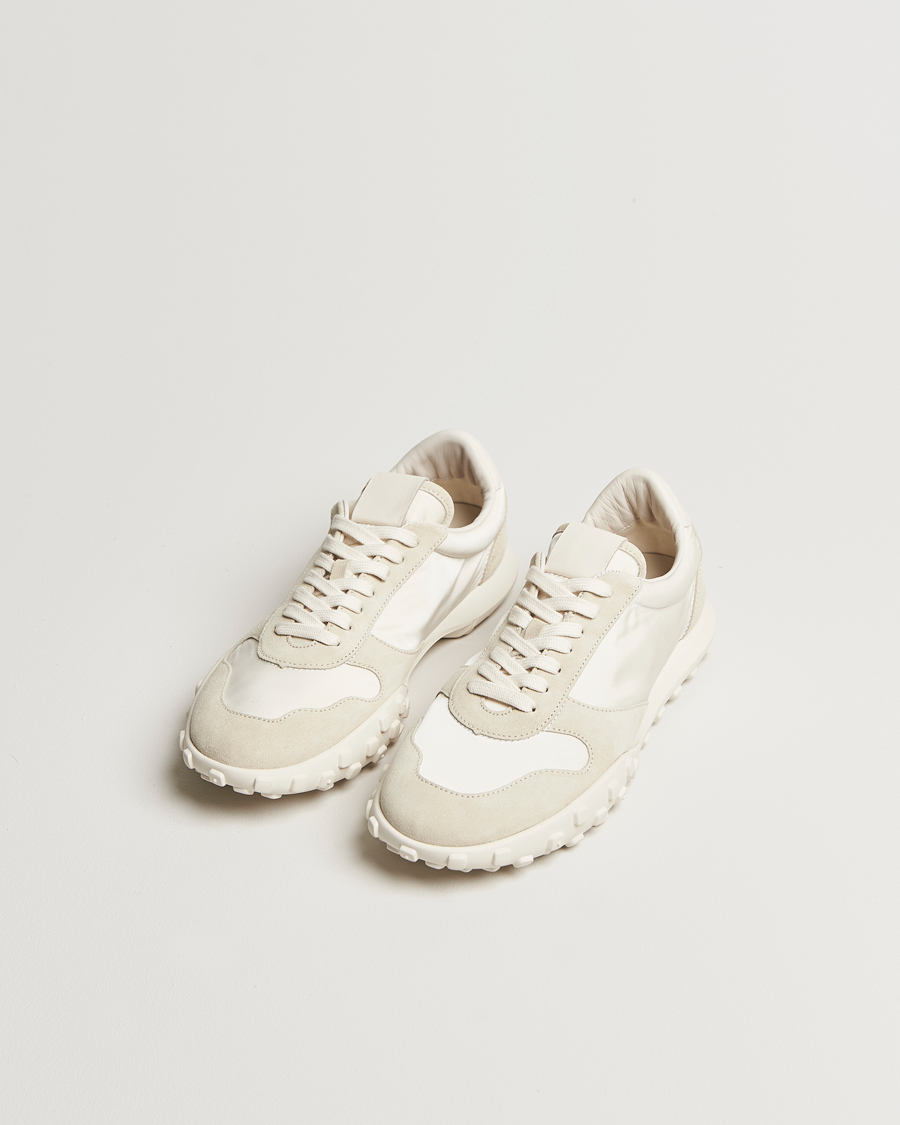 Men | Sneakers | Jil Sander | Nylon/Suede Running Sneaker Off White