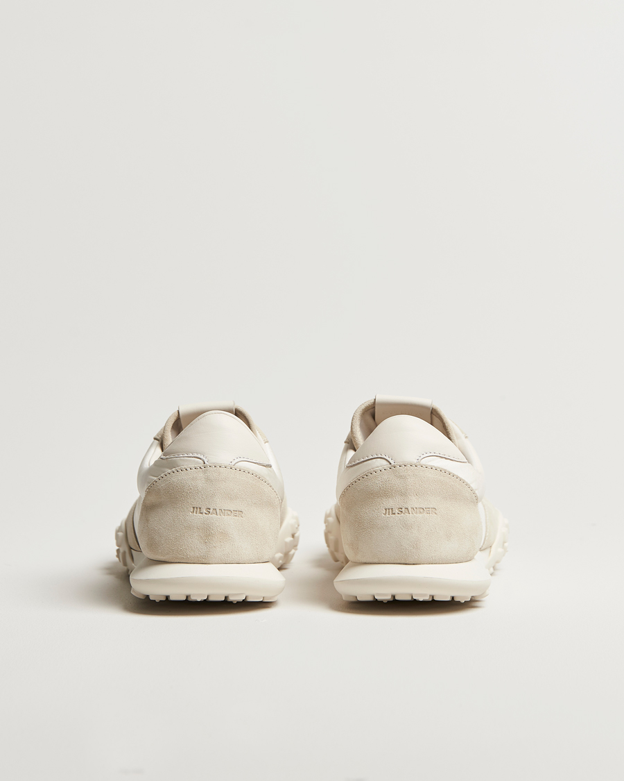 Men | Sneakers | Jil Sander | Nylon/Suede Running Sneaker Off White