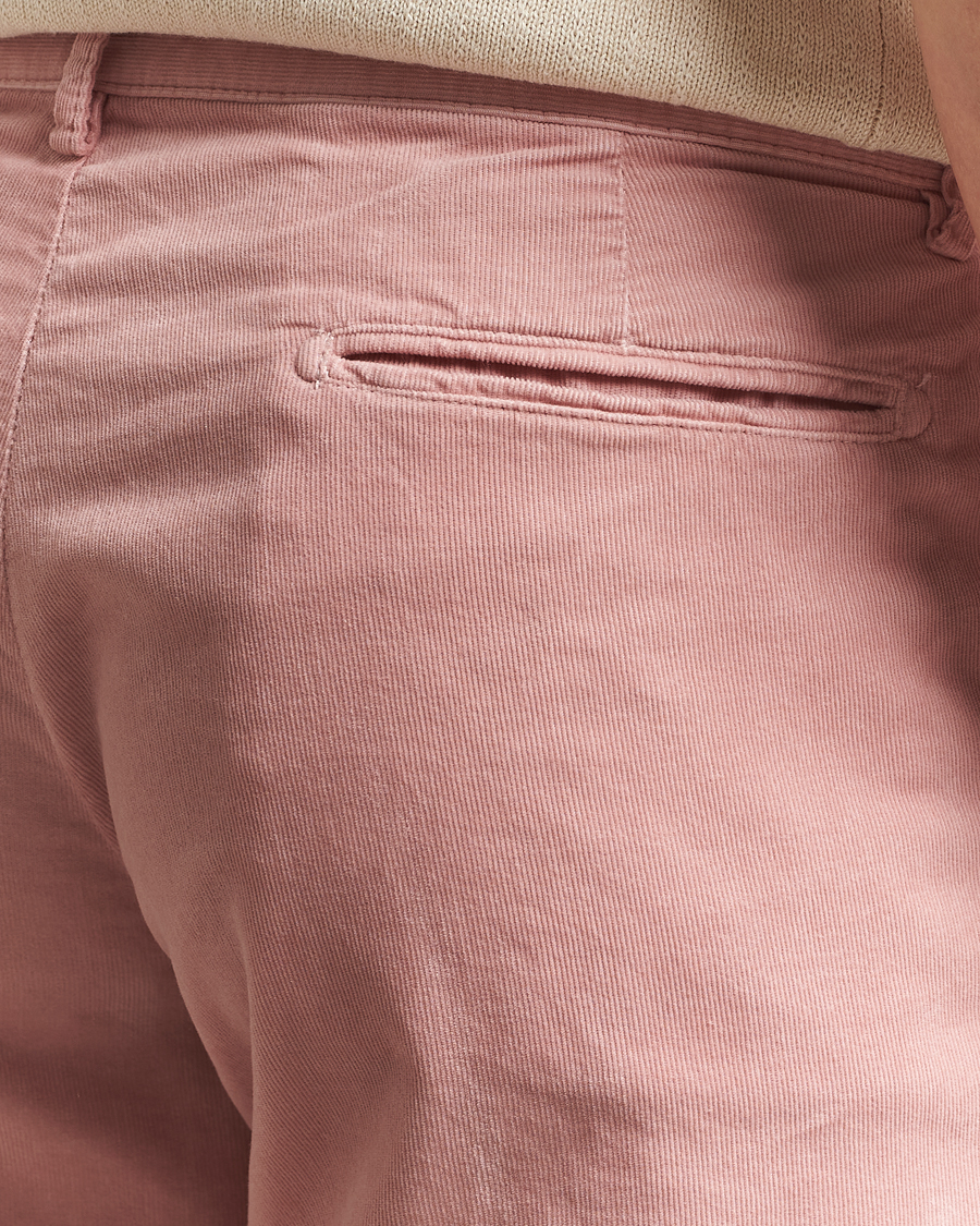 Men | Shorts | Massimo Alba | Vela Baby Corduroy Shorts Pink