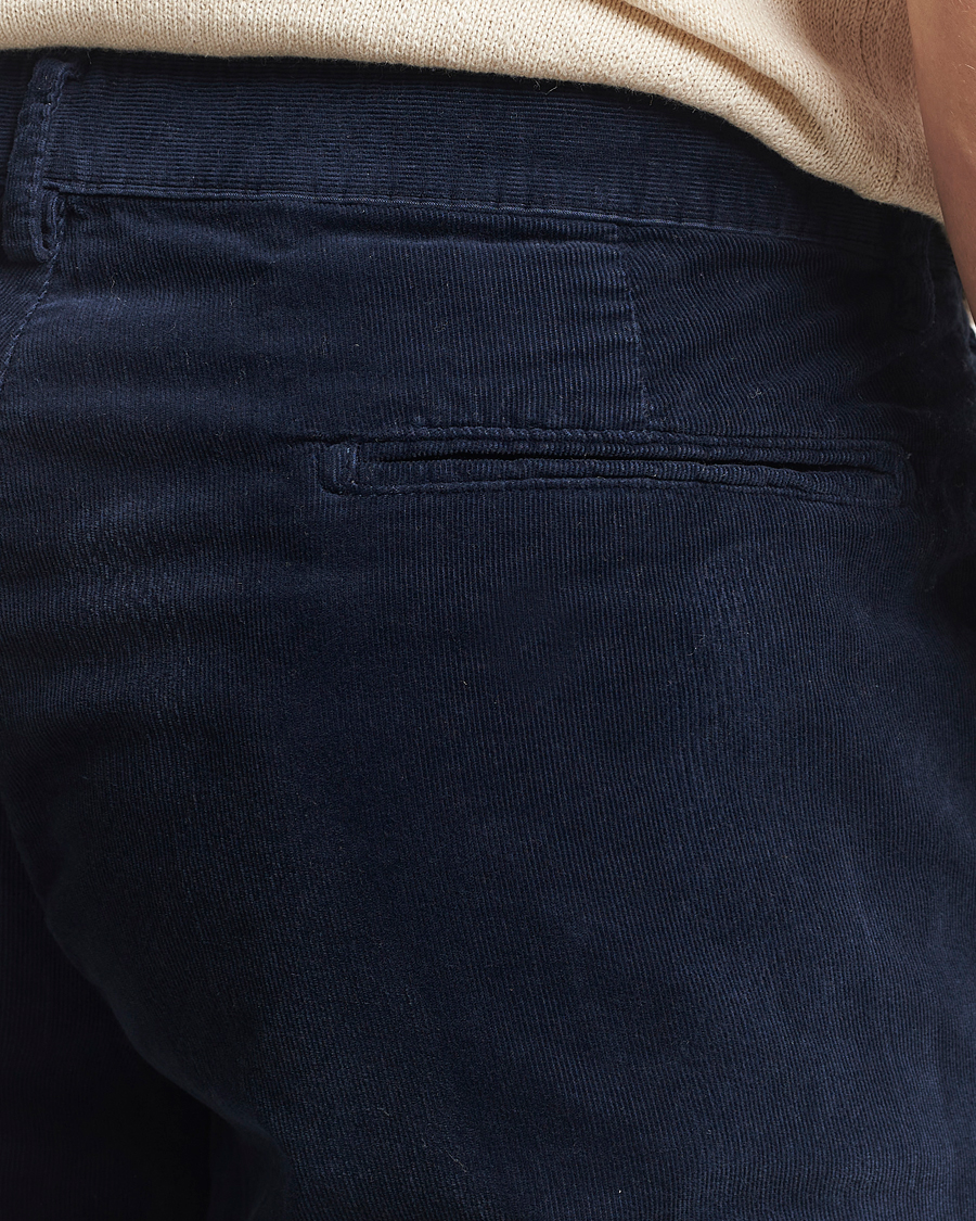 Men | Shorts | Massimo Alba | Vela Baby Corduroy Shorts Navy