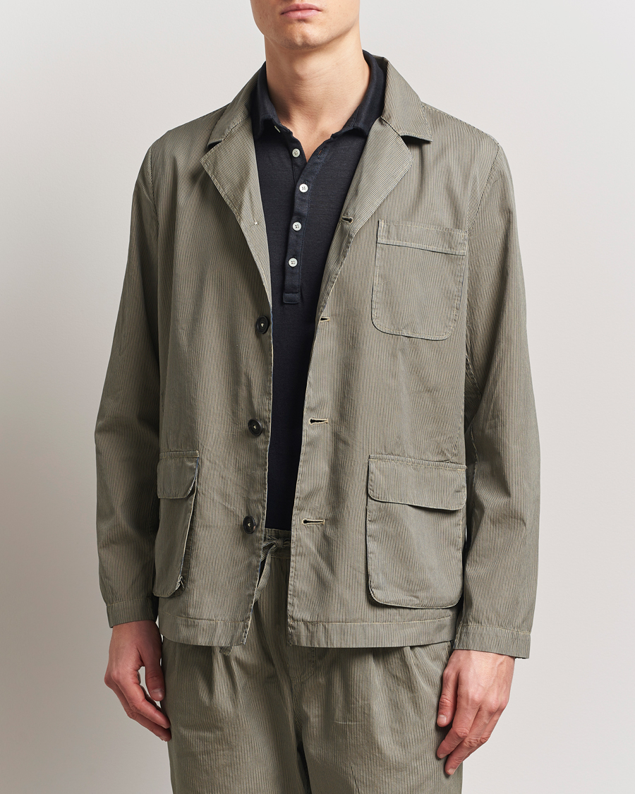 Men | Coats & Jackets | Massimo Alba | Lars Cotton Work Jacket Military