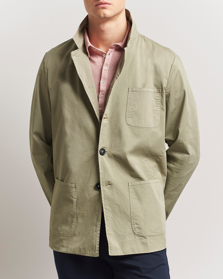 Men | Coats & Jackets | Massimo Alba | Florida Cotton Jacket Military