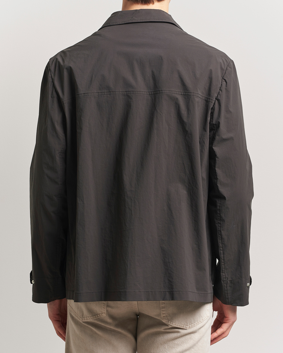 Men | Coats & Jackets | Brunello Cucinelli | Peach Cotton Field Jacket Dark Brown