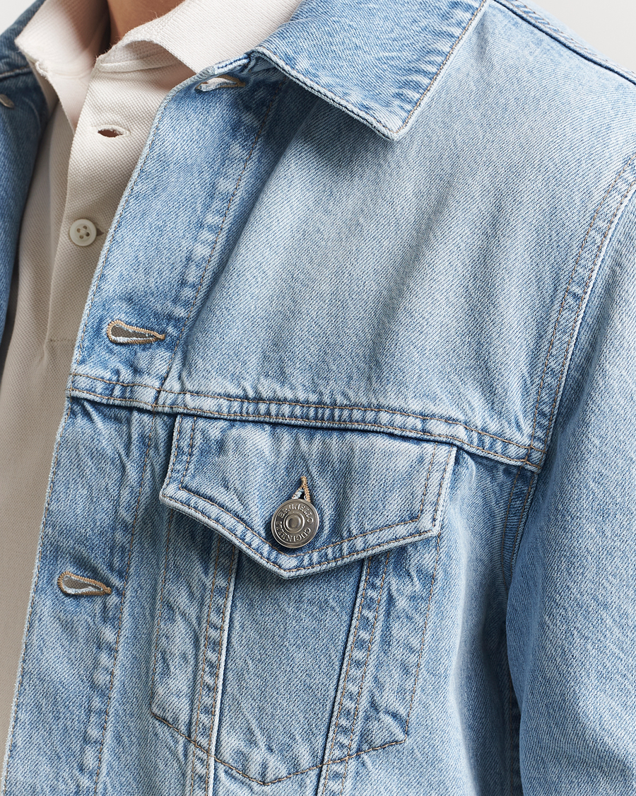 Men | Coats & Jackets | Brunello Cucinelli | Denim Jacket Light Blue