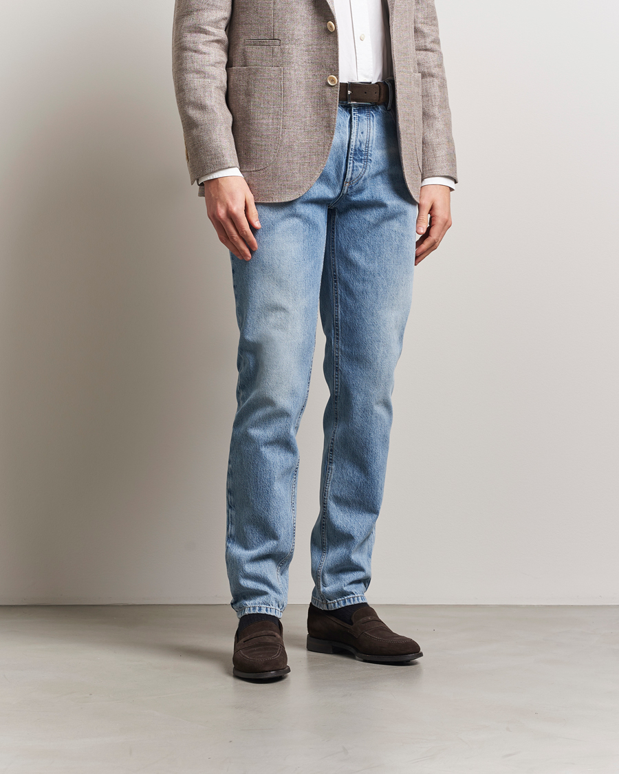Men | Jeans | Brunello Cucinelli | Traditional Fit Jeans Light Denim