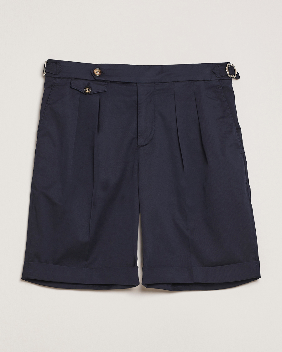 Men | Shorts | Brunello Cucinelli | Cotton Chino Shorts Navy