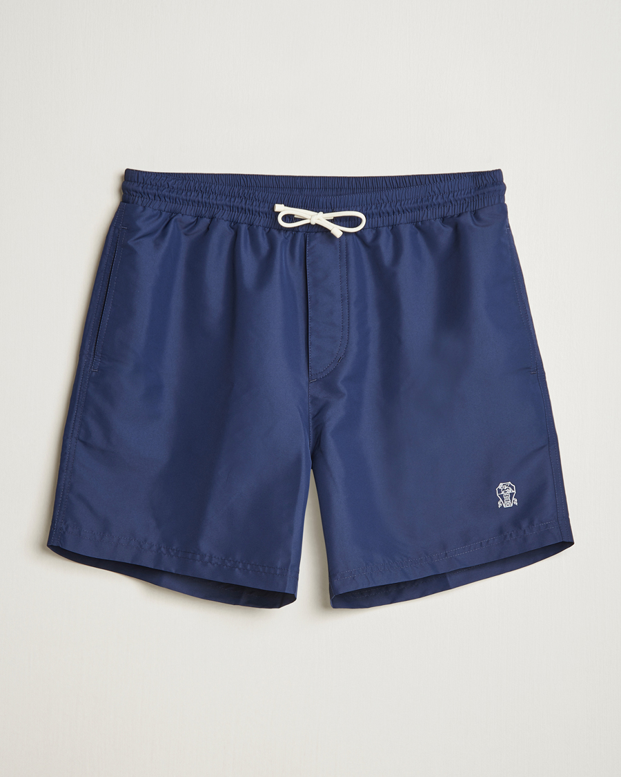 Men | Swimwear | Brunello Cucinelli | Nylon Swim Trunks Navy