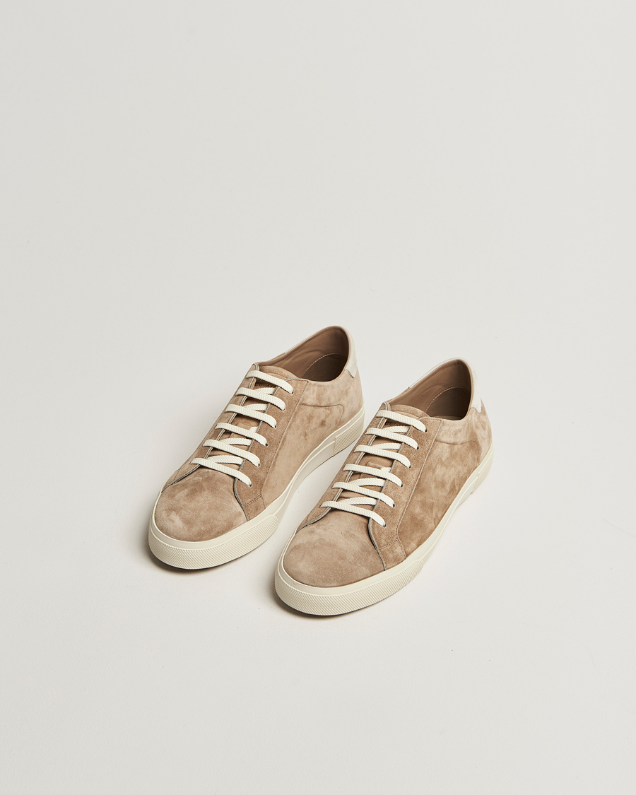 Men | Sneakers | Brunello Cucinelli | Low Top Sneakers Beige Suede