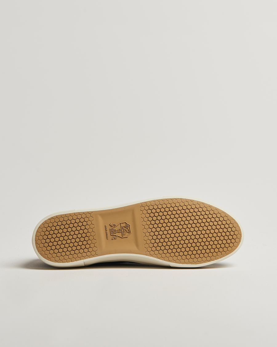 Men | Sneakers | Brunello Cucinelli | Low Top Sneakers Navy Suede