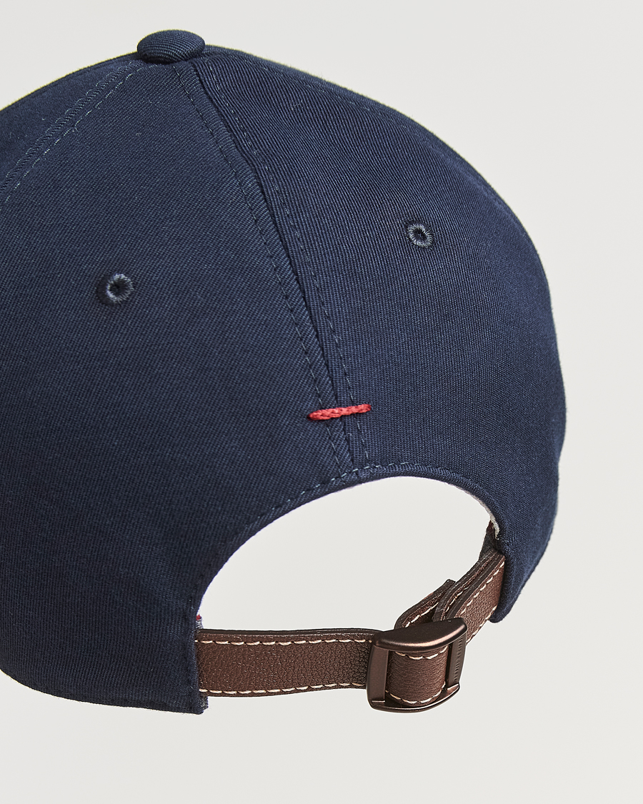 Men | Hats & Caps | Brunello Cucinelli | Twill Cotton Baseball Cap Navy