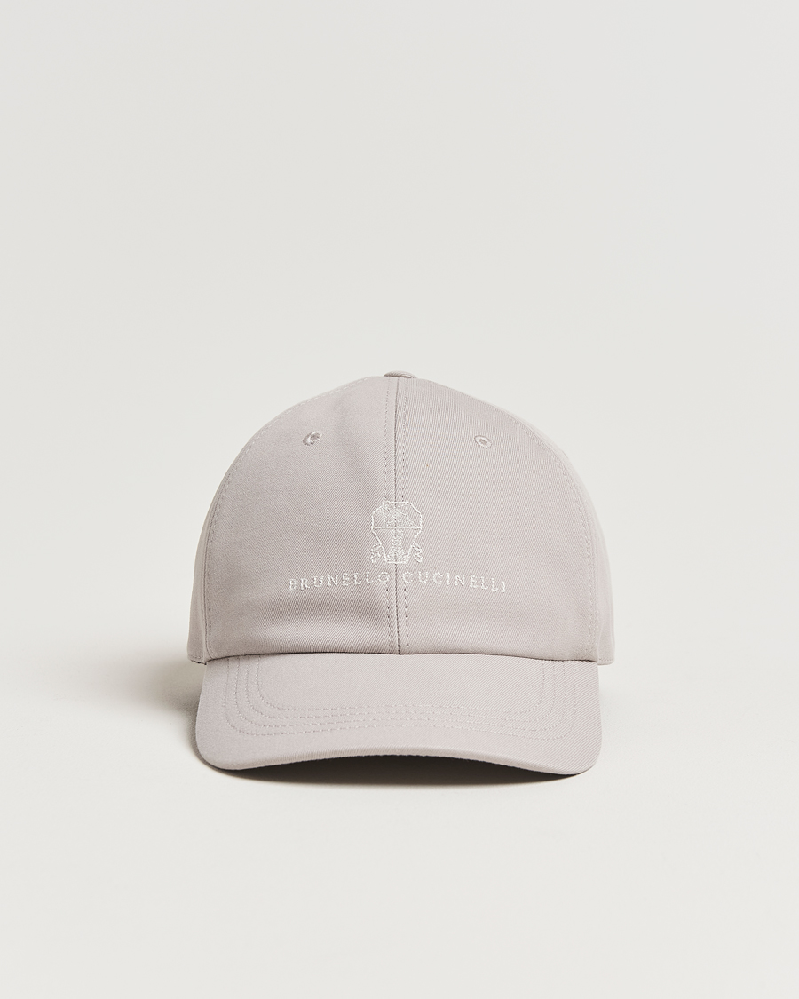 Men | Hats & Caps | Brunello Cucinelli | Cotton Baseball Cap Beige