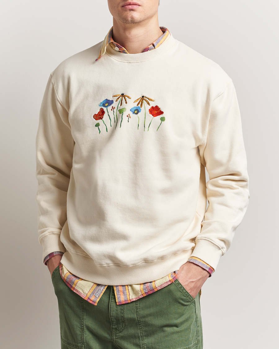 Men | Sweaters & Knitwear | Forét | Botanic Sweatshirt Cloud