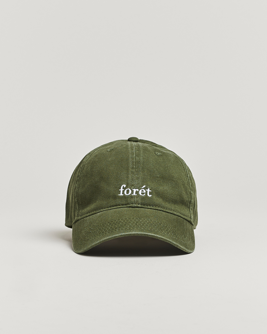 Men | Hats & Caps | Forét | Hawk Washed Cap Army