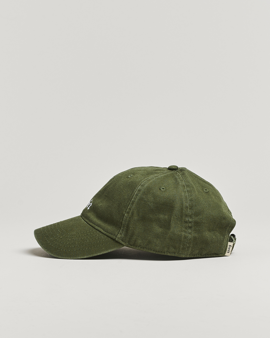 Men | Hats & Caps | Forét | Hawk Washed Cap Army
