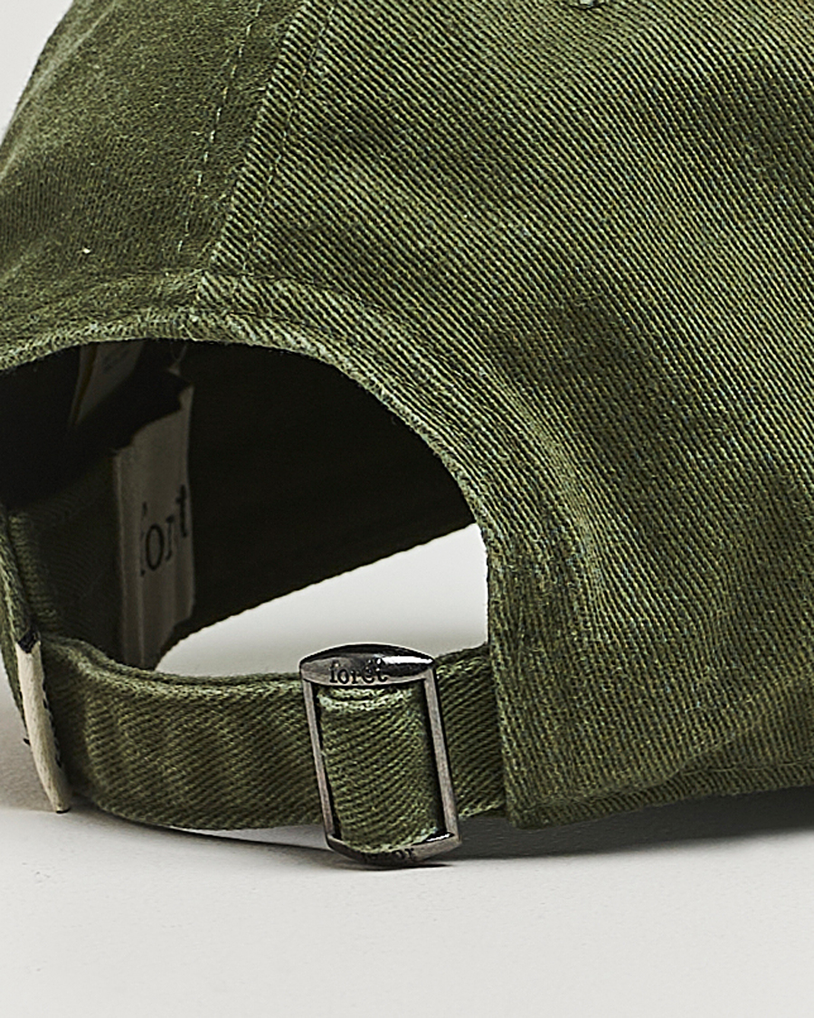Men | Hats & Caps | Forét | Hawk Washed Cap Army