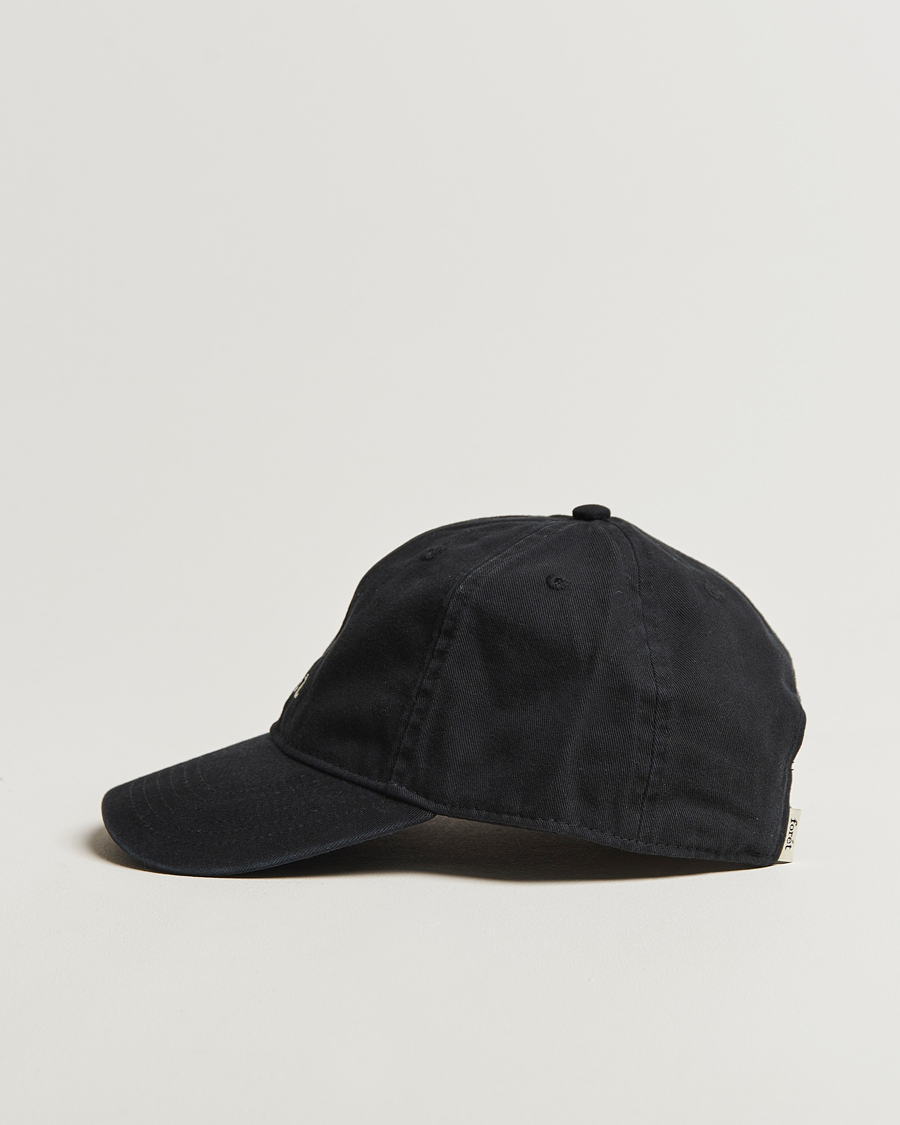 Men | Hats & Caps | Forét | Hawk Washed Cap Black