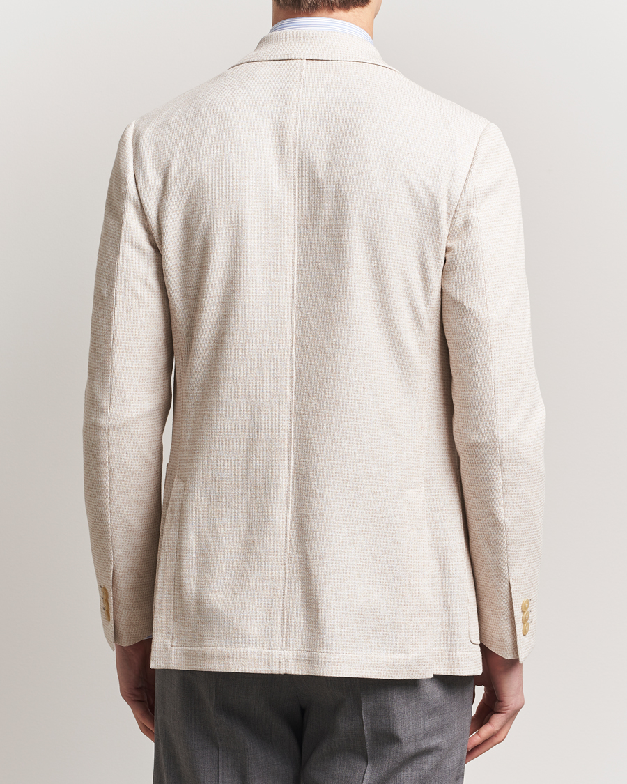 Men | Blazers | Canali | Structured Jersey Blazer Light Beige