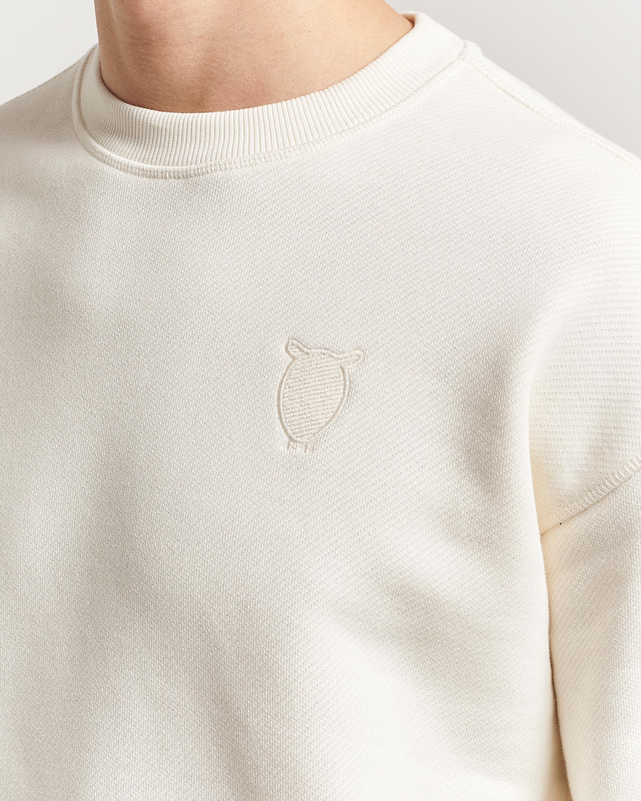 Men | Sweaters & Knitwear | KnowledgeCotton Apparel | Heavy Sweatshirt Eggret