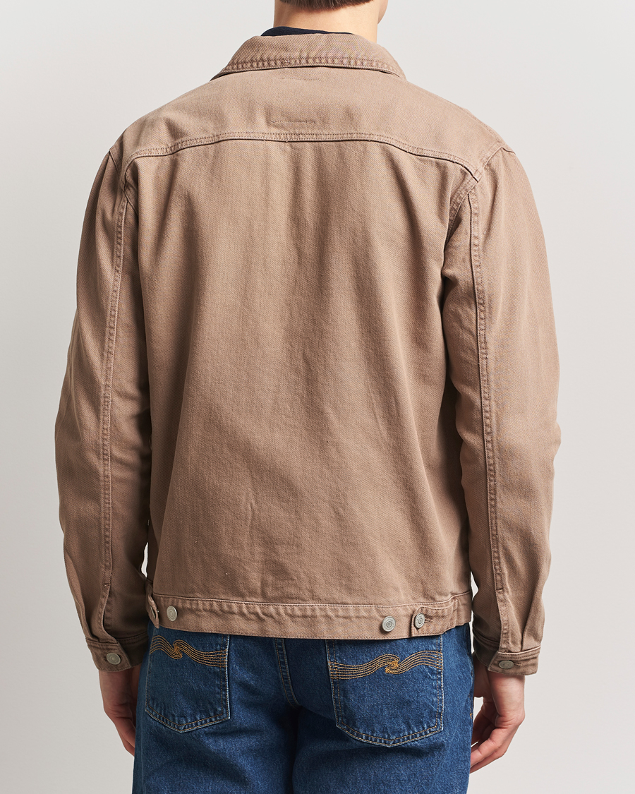 Men | Coats & Jackets | KnowledgeCotton Apparel | Twill Workwear Jacket Tiramisou