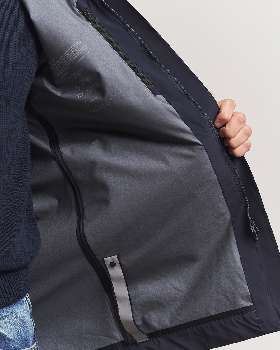 Men | Coats & Jackets | Scandinavian Edition | Key II Waterproof Coat Midnight Blue