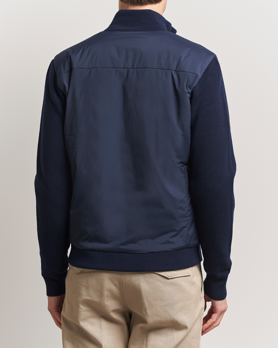 Men | Coats & Jackets | Scandinavian Edition | Leeway Hybrid Jacket Navy Blue