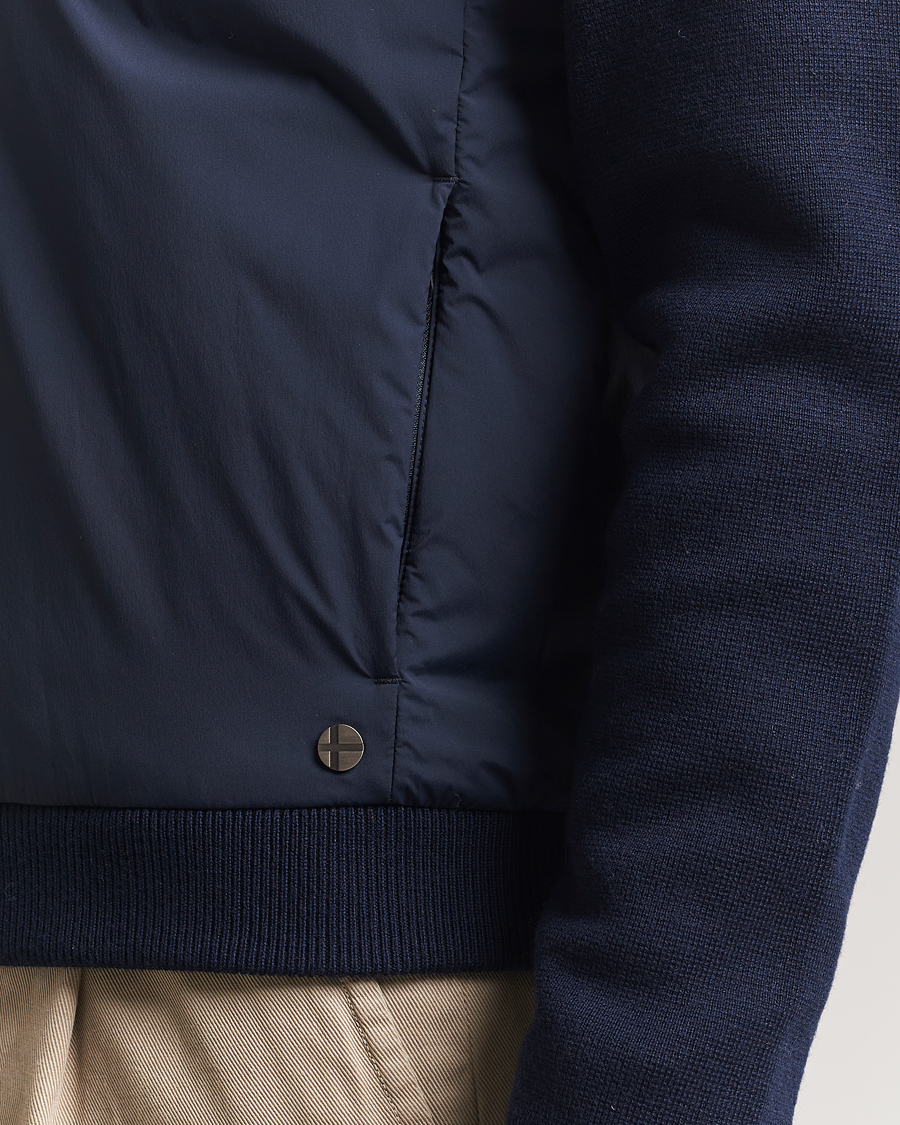 Men | Coats & Jackets | Scandinavian Edition | Leeway Hybrid Jacket Navy Blue