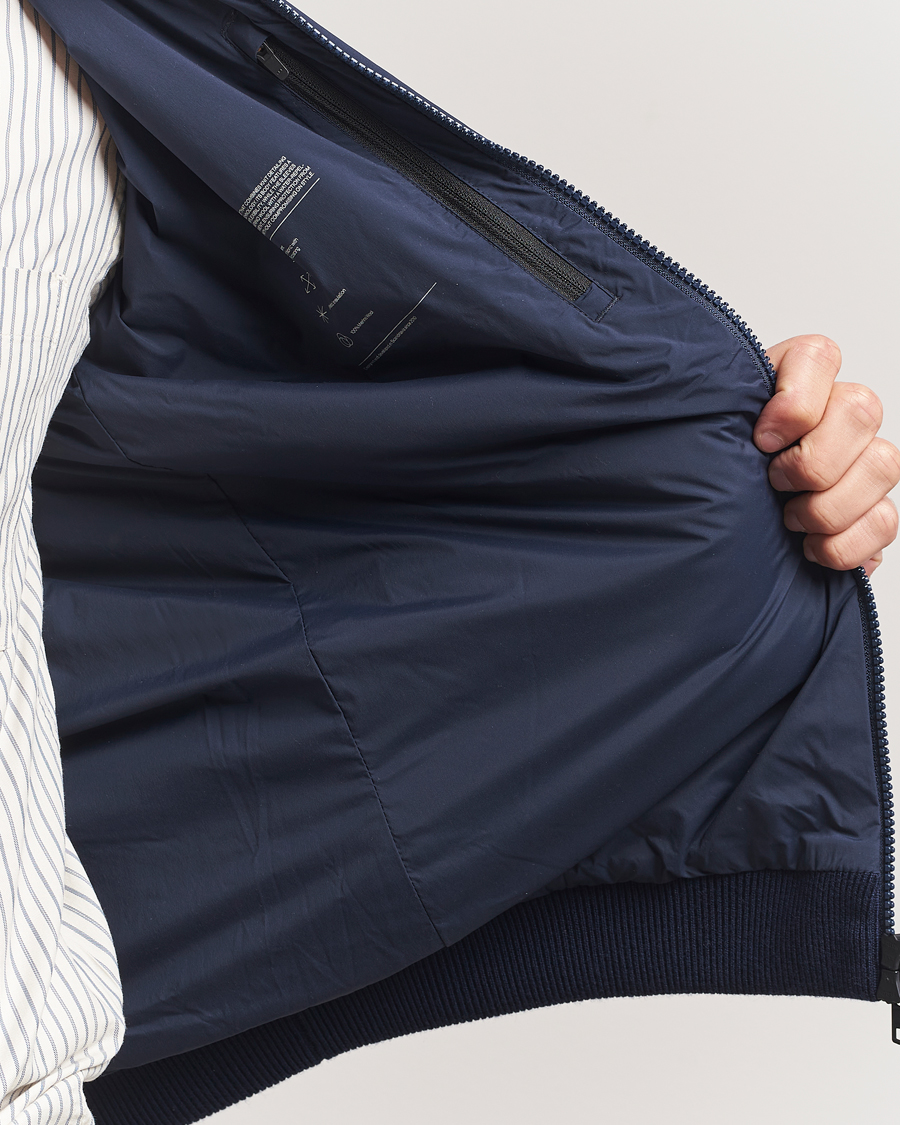 Men | Coats & Jackets | Scandinavian Edition | Leeway Hybrid Jacket Navy Blue