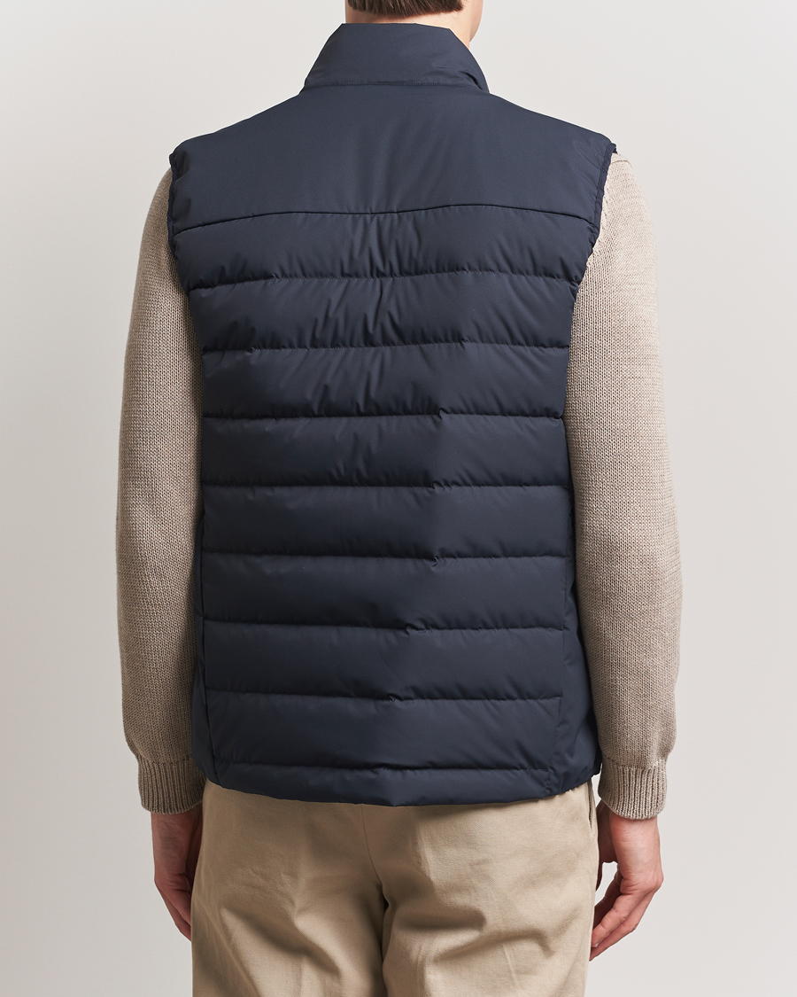 Men | Gilets | Scandinavian Edition | Ratio II Down Padded Vest Midnight Blue