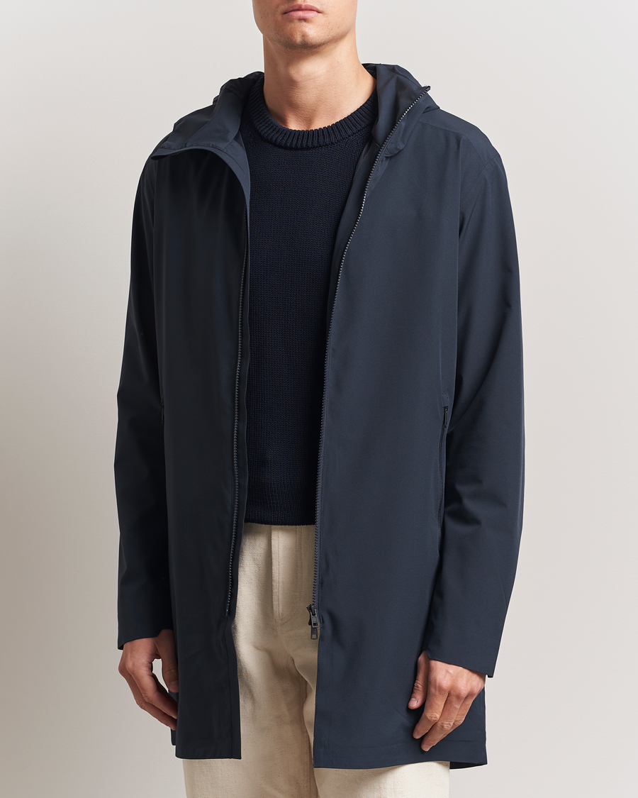 Men | Coats & Jackets | Scandinavian Edition | Screen Waterproof Coat Midnight Blue