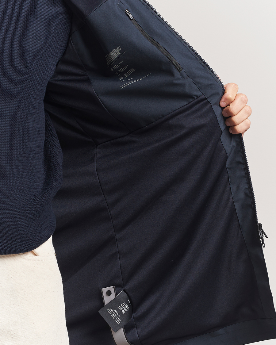 Men | Coats & Jackets | Scandinavian Edition | Screen Waterproof Coat Midnight Blue