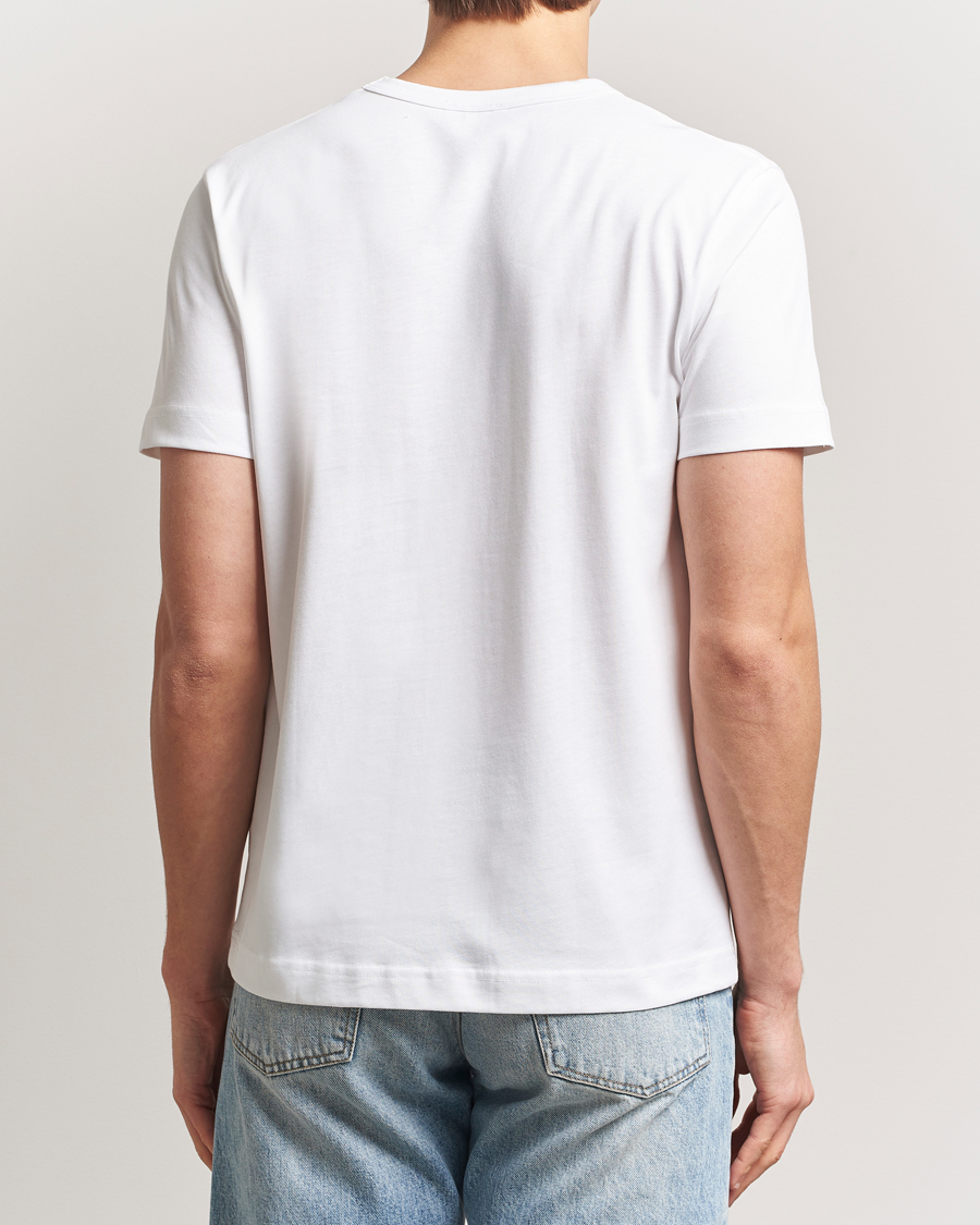 Men | T-Shirts | Sunspel | Single Jersey Supima Cotton T-Shirt White