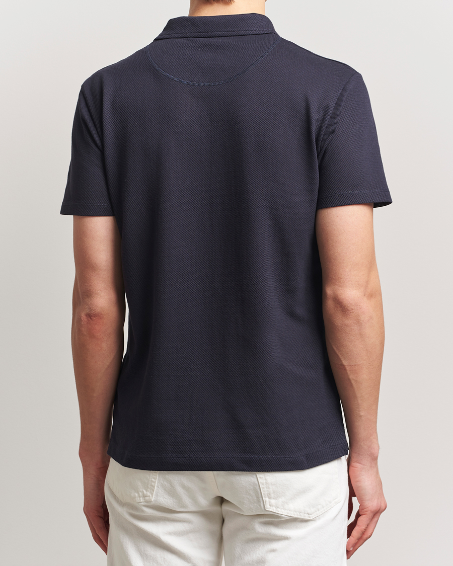 Men | Polo Shirts | Sunspel | Riviera Polo Shirt Midnight Navy