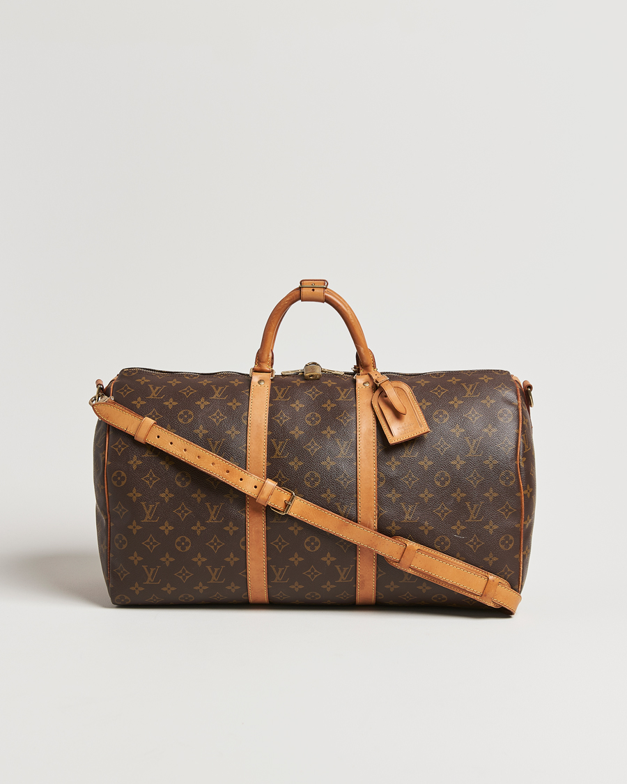 Men | Louis Vuitton Pre-Owned Keepall Bandoulière 50 Monogram | Louis Vuitton Pre-Owned | Keepall Bandoulière 50 Monogram