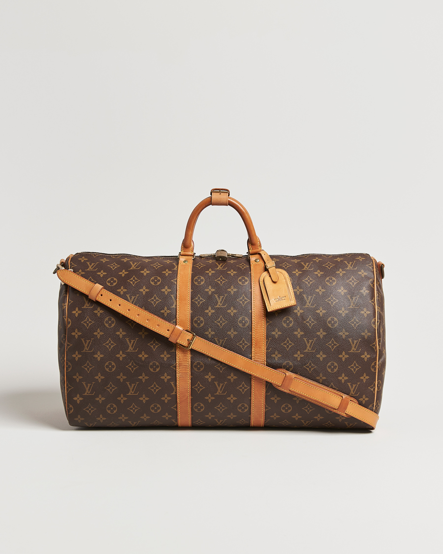 Men | Louis Vuitton Pre-Owned Keepall Bandoulière 55 Monogram | Louis Vuitton Pre-Owned | Keepall Bandoulière 55 Monogram