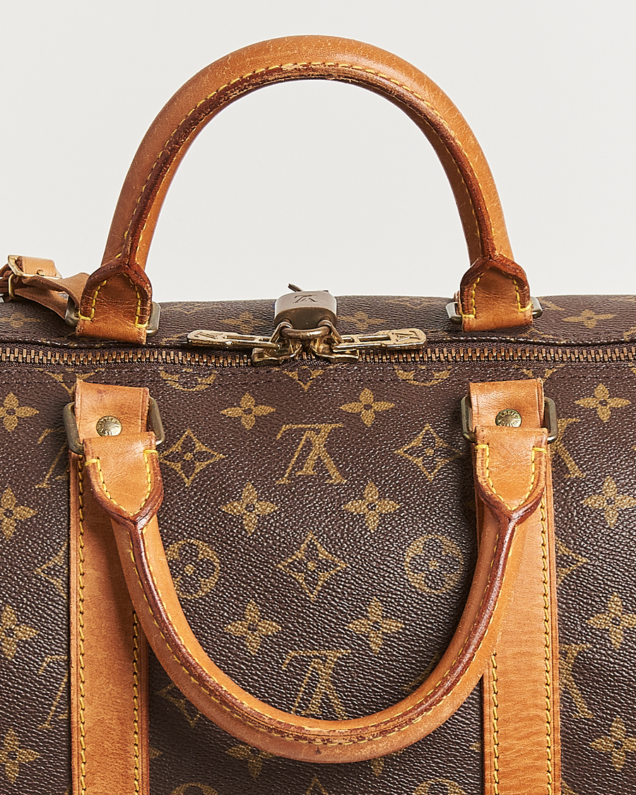 Men | Louis Vuitton Pre-Owned Keepall Bandoulière 55 Monogram | Louis Vuitton Pre-Owned | Keepall Bandoulière 55 Monogram