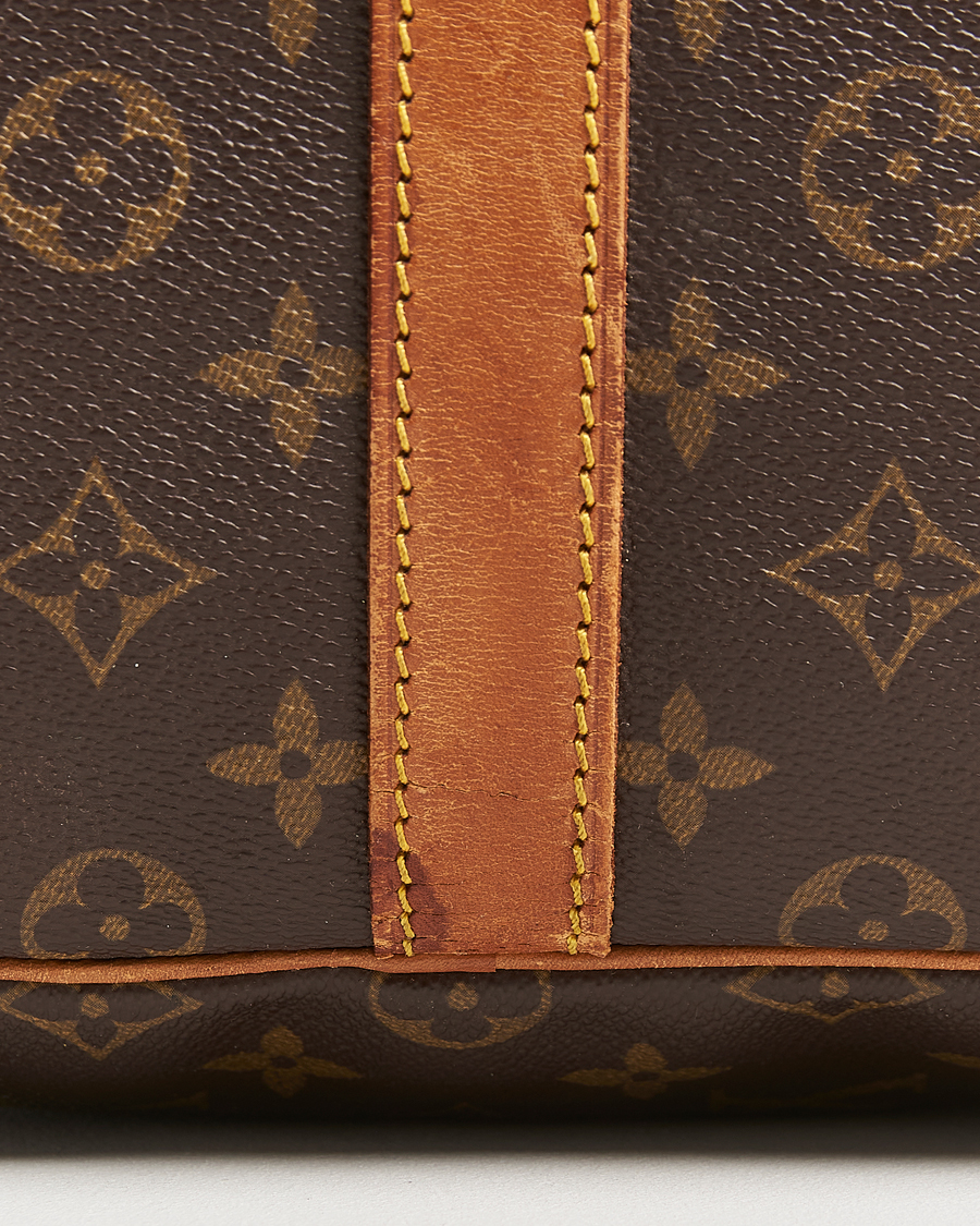 Men | Louis Vuitton Pre-Owned Keepall Bandoulière 55 Monogram | Louis Vuitton Pre-Owned | Keepall Bandoulière 55 Monogram