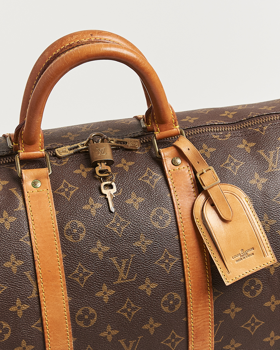Men | Louis Vuitton Pre-Owned Keepall Bandoulière 55 Monogram | Louis Vuitton Pre-Owned | Keepall Bandoulière 55 Monogram