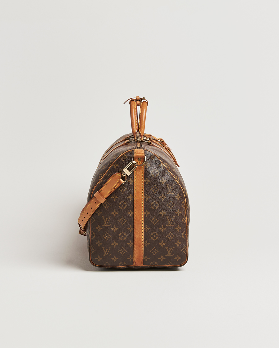 Men | Louis Vuitton Pre-Owned Keepall Bandoulière 55 Monogram | Louis Vuitton Pre-Owned | Keepall Bandoulière 55 Monogram